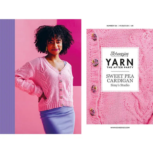 Yarn the After Party 100 Rose Bud Cardigan Pattern
