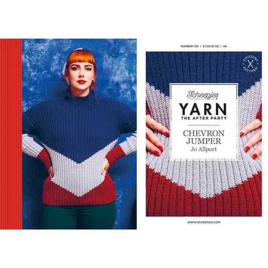 Yarn the After Party 130 Chevron Jumper Pattern