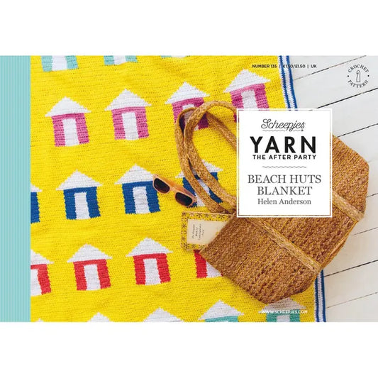Yarn the After Party 135 Beach Huts Blanket Pattern