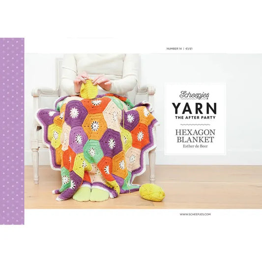 Yarn the After Party 014 Hexagon Blanket Pattern