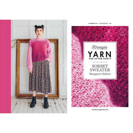 Yarn the After Party 144 Sorbet Sweater Pattern