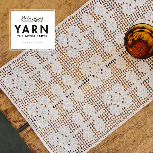 Yarn the After Party 148 Flower Fields Table Runner Pattern