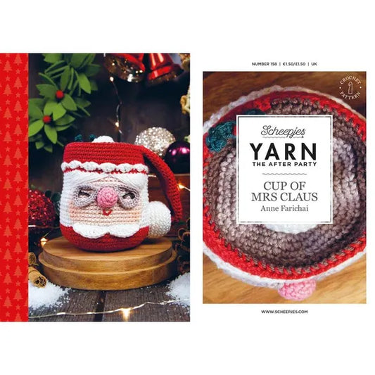 Yarn the After Party 158 Cup of Mrs. Claus Crochet Kit