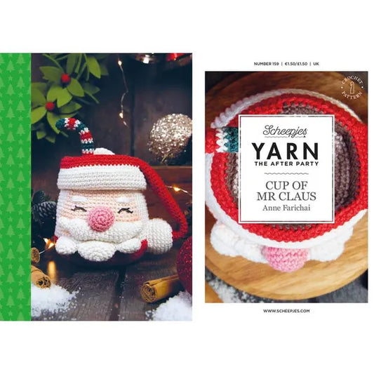 Yarn the After Party 159 Cup of Mr. Claus Crochet Kit