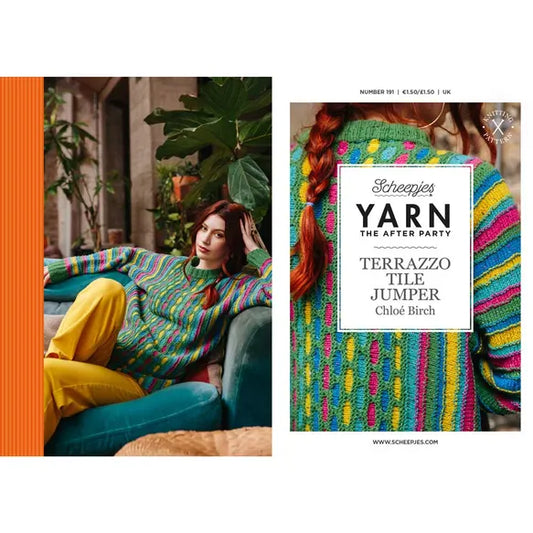 Yarn the After Party 191 Terrazzo Tile Jumper Pattern