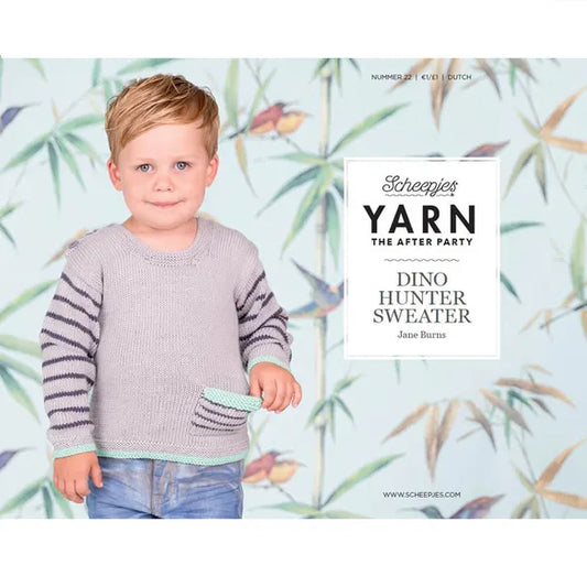 Yarn the After Party 022 Dino Hunter Sweater Pattern