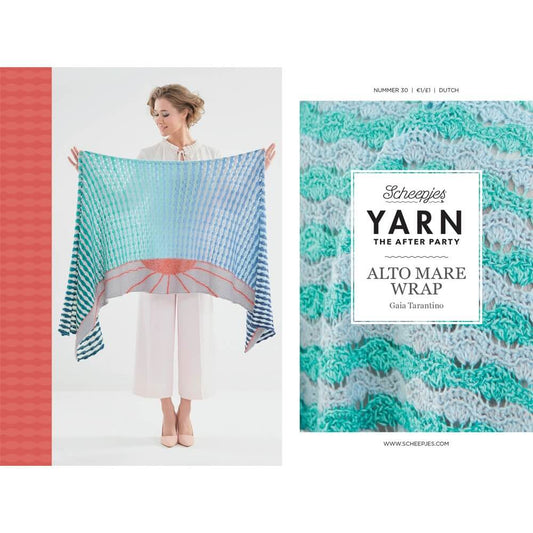 Yarn the After Party Alto Mare Wrap Pattern