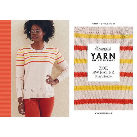 Yarn the After Party 074 Zoe Sweater Pattern