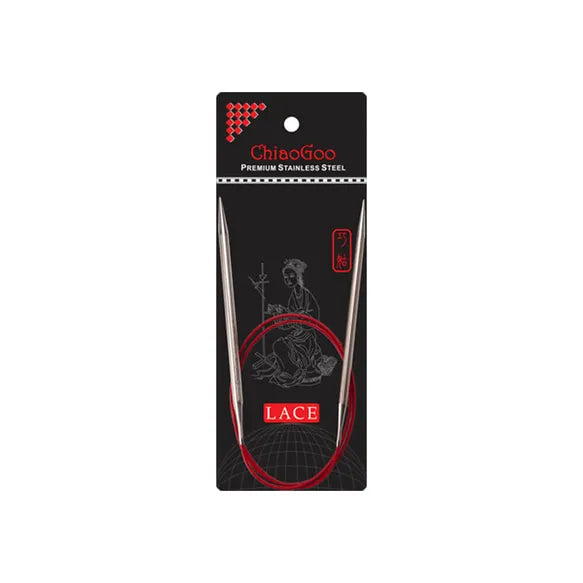 ChiaoGoo Red Lace 150cm 3.25mm