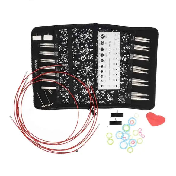 ChiaoGoo TWIST Red Lace Set - 2.75mm-5.0mm