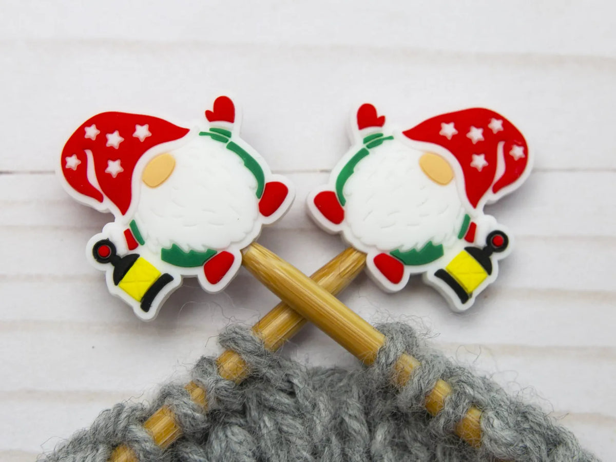 Christmas Gnome with Lantern Stitch Stoppers