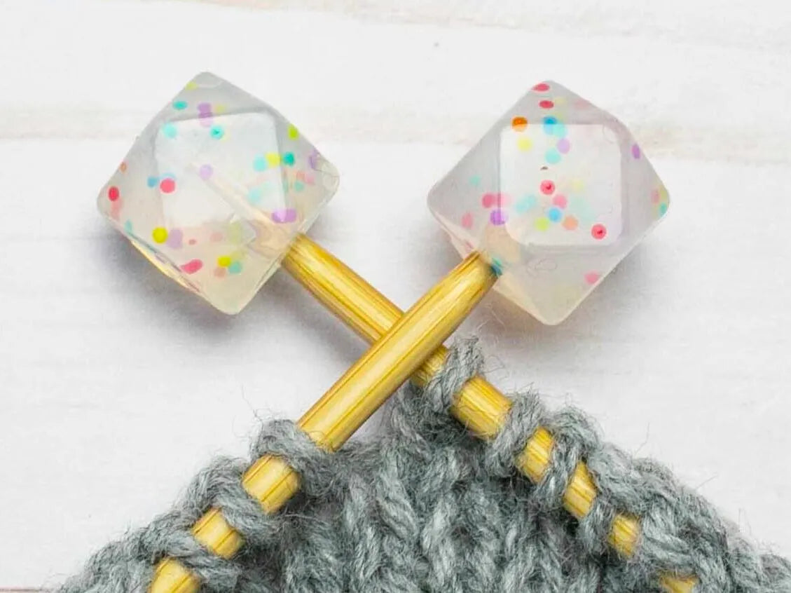 Confetti Hexagon Stitch Stoppers