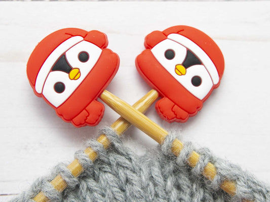 Cozy Penguin Stitch Stoppers