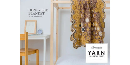 Yarn the After Party 008 Honey Bee Blanket Crochet Kit