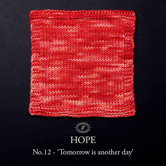 Simy's Hope Sock Yarn 12 Tomorrow is another day