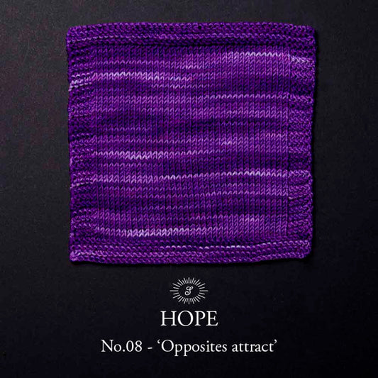 Simy's Hope Sock Yarn 08 Opposites attract
