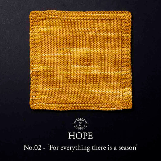 Simy's Hope Sock Yarn 02 For everything there is a season