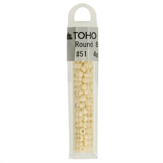 Toho Glass Beads Ecru