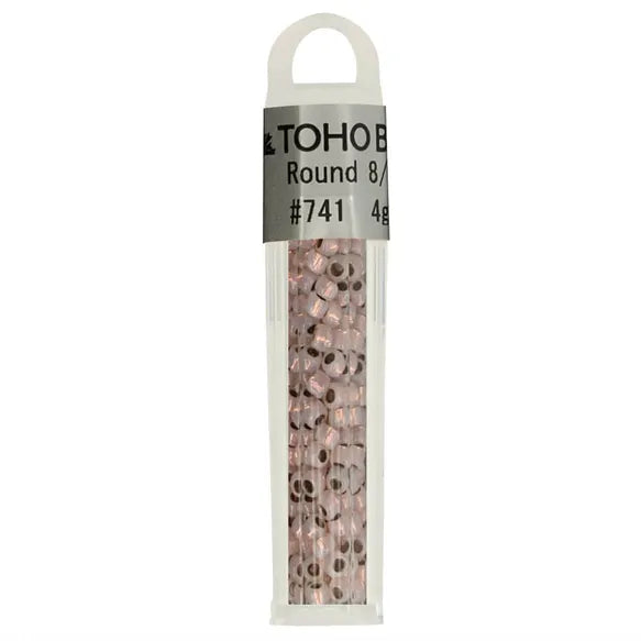 Toho Glass Beads Iridescent White