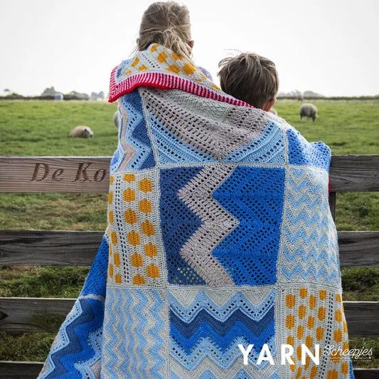 Surf and Turf Crochet Blanket Kit