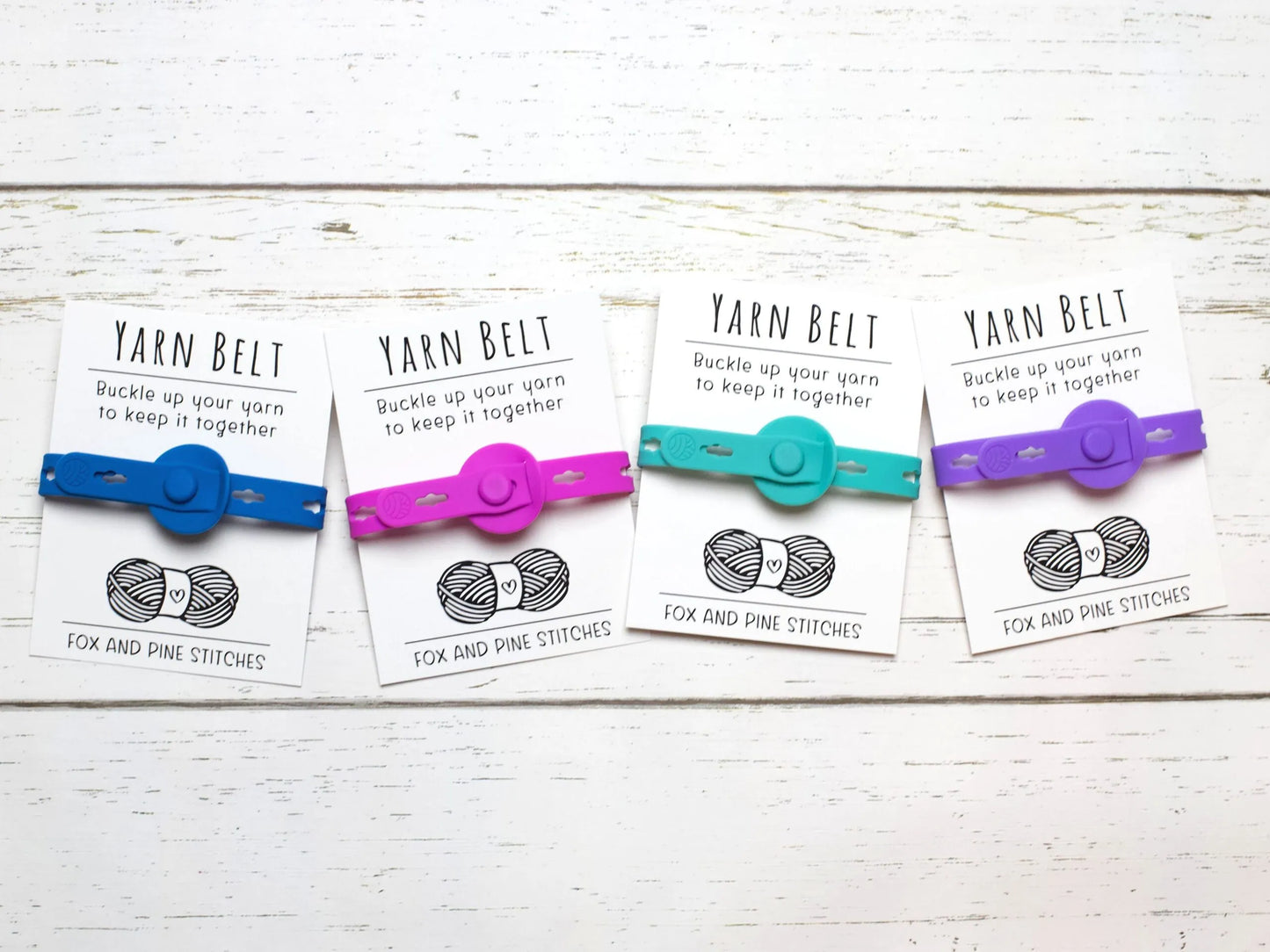 Blue Yarn Belt
