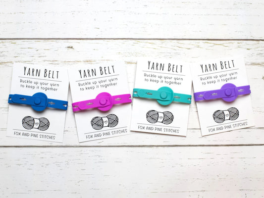 Blue Yarn Belt