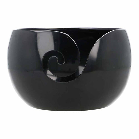 Yarn Bowl Black Metallic