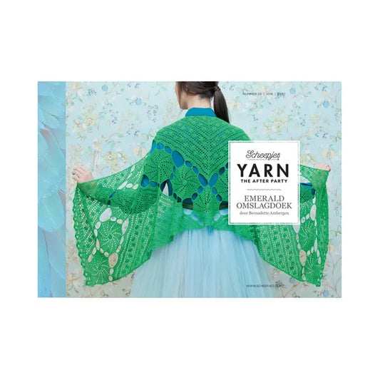 Yarn the After Party 003 Emerald Shawl Pattern