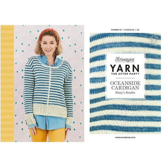 Yarn the After Party 101 Oceanside Cardigan Pattern