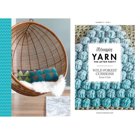 Yarn the After Party 017 Wild Forest Cushion Pattern