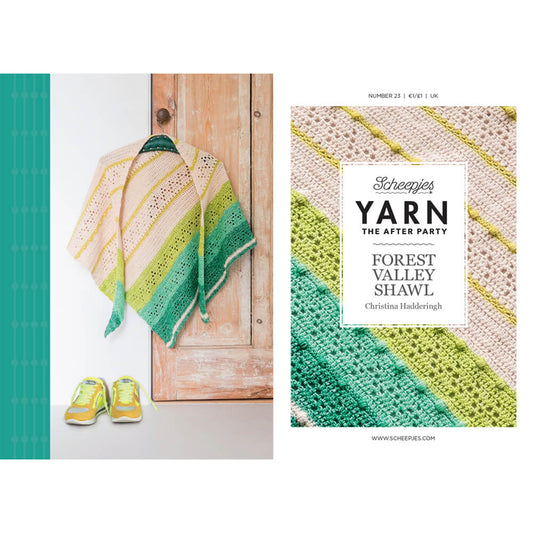 Yarn the After Party Forest Valley Shawl Kit