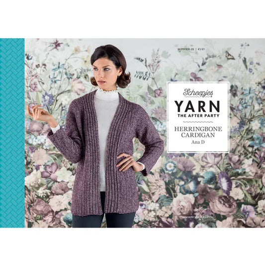 Yarn the After Party 029 Herringbone Cardigan Pattern