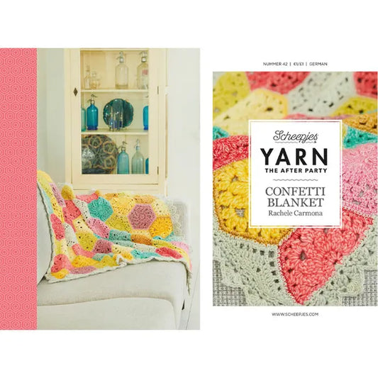 Yarn the After Party Confetti Blanket Crochet Kit