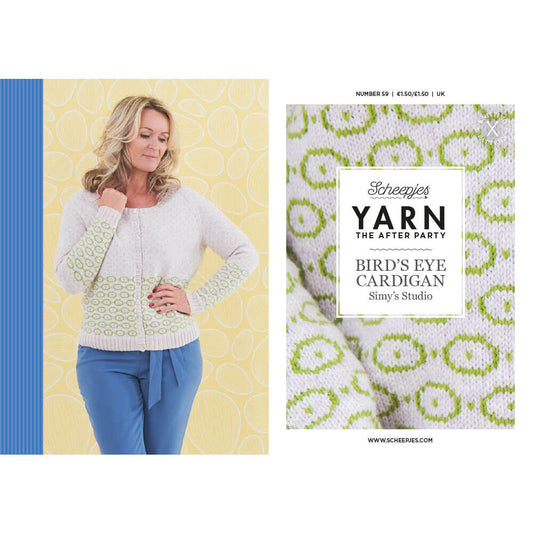 Yarn the After Party Bird's Eye Cardigan Pattern