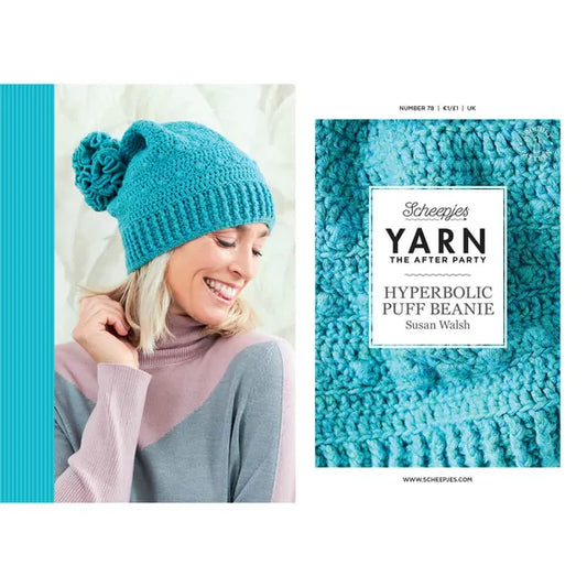 Yarn the After Party 078 Hyperbolic Puff Beanie Hat Pattern