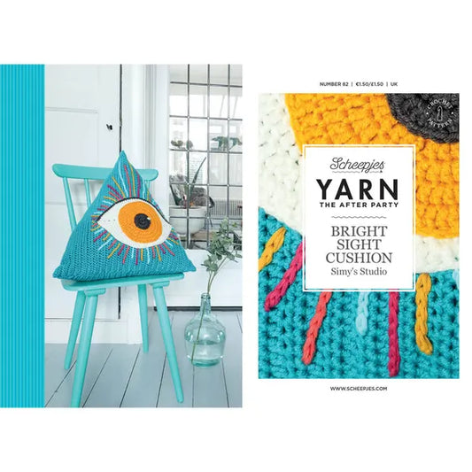 Yarn the After Party 082 Bright Sight Cushion Pattern