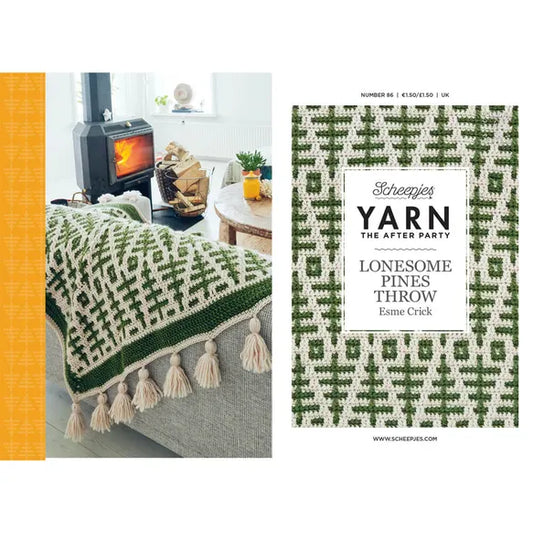 Yarn the After Party Lonesome Pines Throw Kit