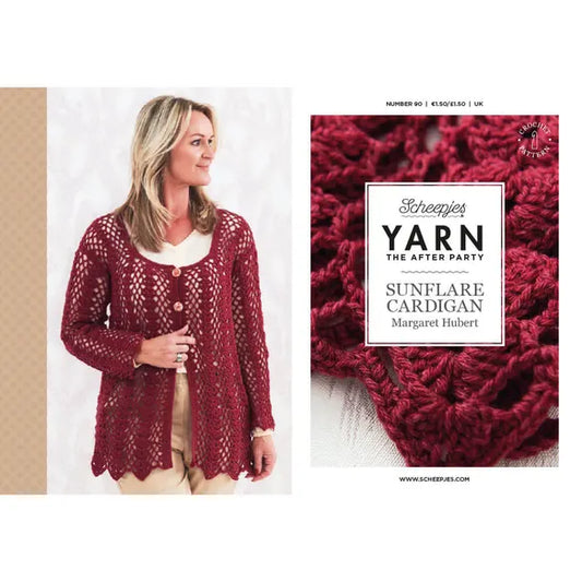 Yarn the After Party 090 Sunflare Cardigan Pattern