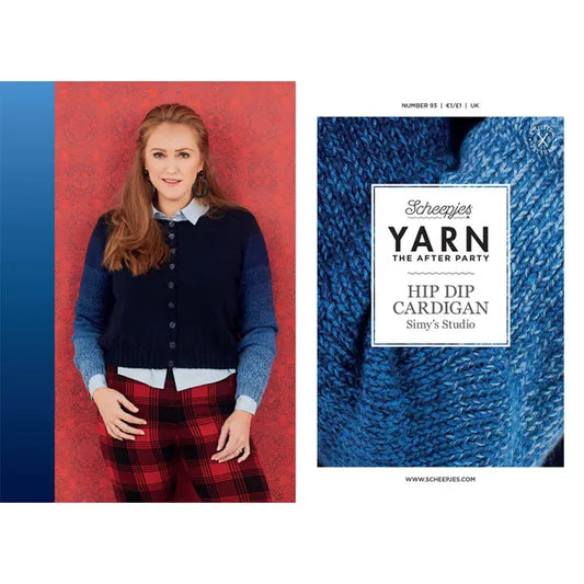 Yarn the After Party 093 Hip Dip Cardigan Pattern