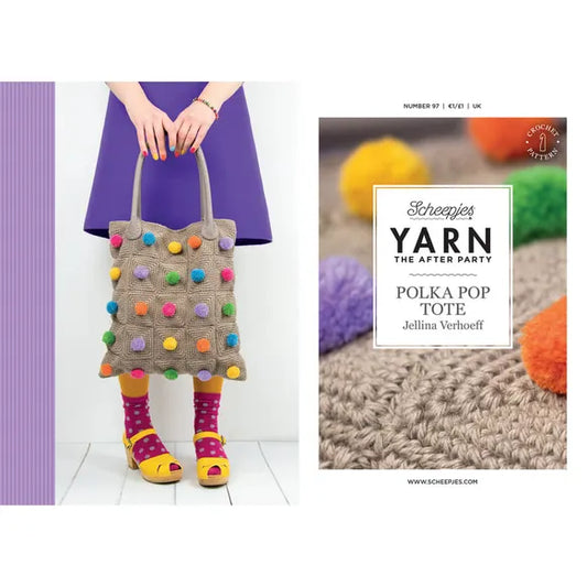 Yarn the After Party 097 Polka Pop Tote Pattern